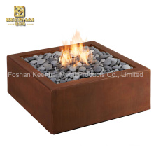 Outdoor Corten Steel Metal Fireplace Fire Pit (KH-FP-01)